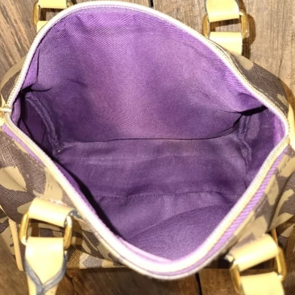 Victoria's Secret Women's Brown and Purple Bag Love Medium - Picture 10 of 11